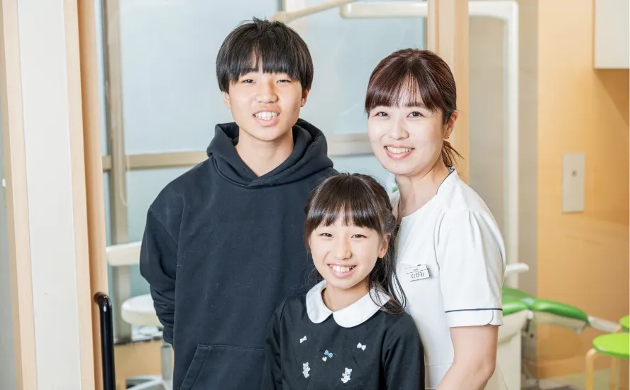 小さいころから長く通ってくれる患者さまもたくさんいらっしゃいます