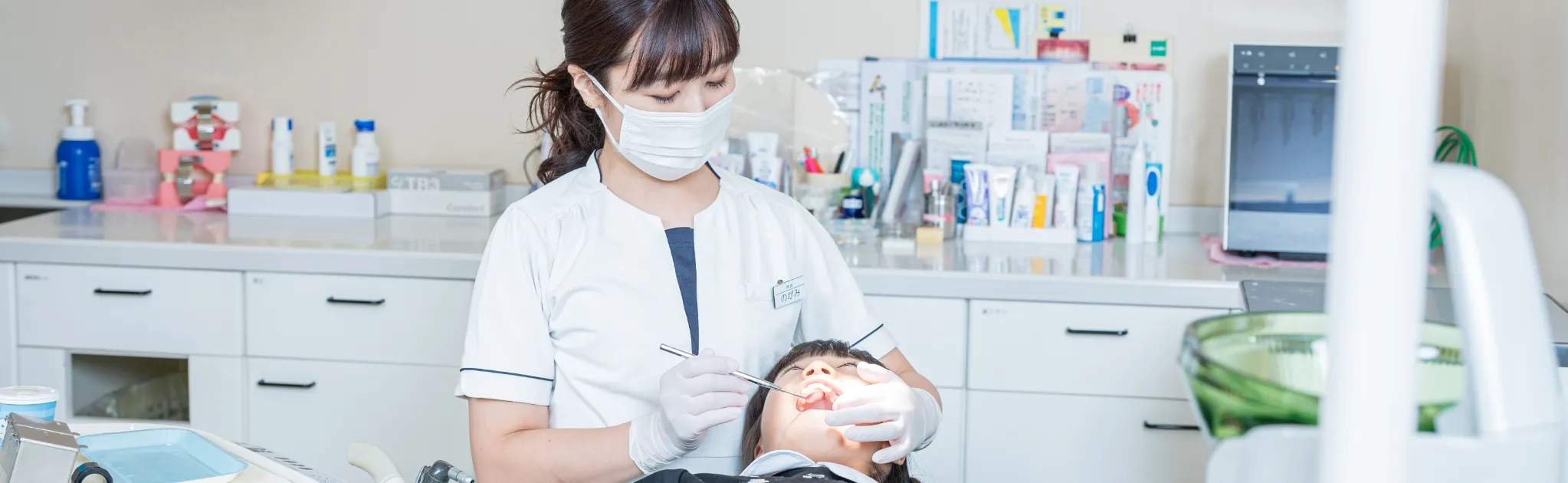 女性医師・女性スタッフ中心の歯科診療