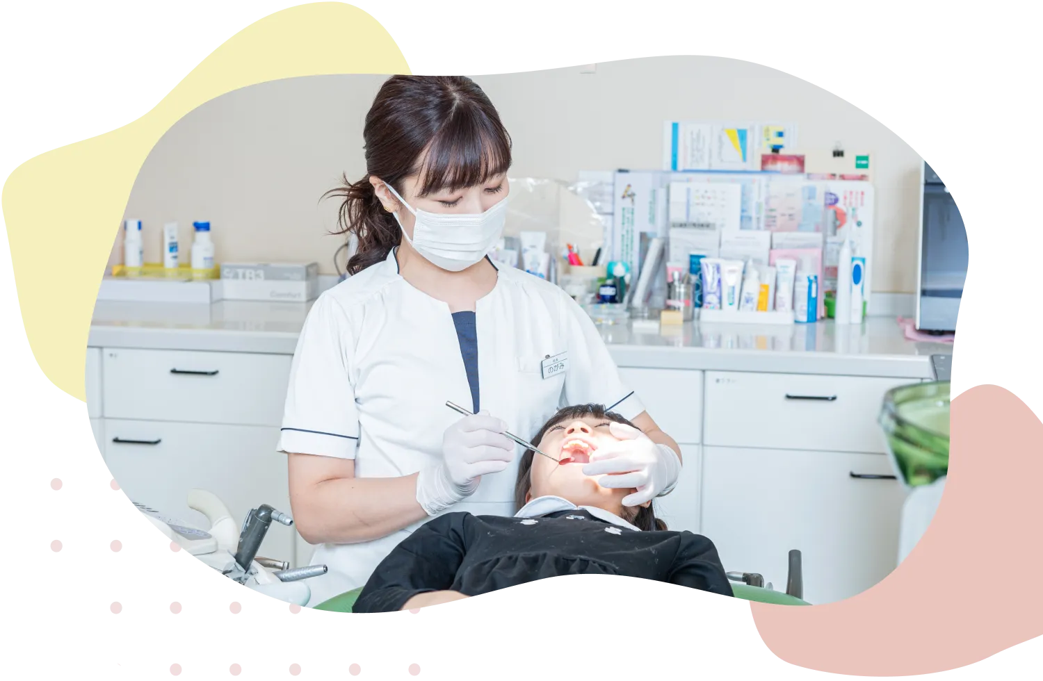 女性医師・女性スタッフ中心の歯科診療