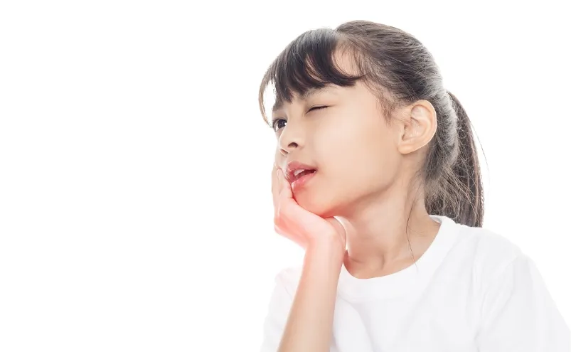 歯をぶつけた/欠けた