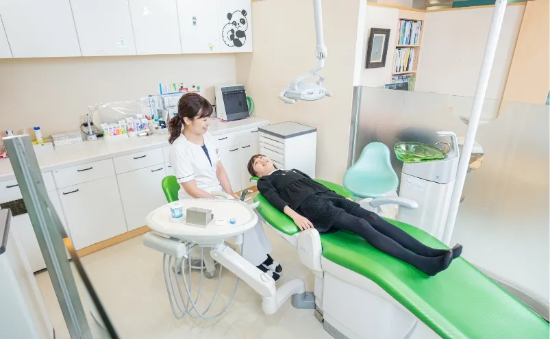 歯医者さんがはじめて…